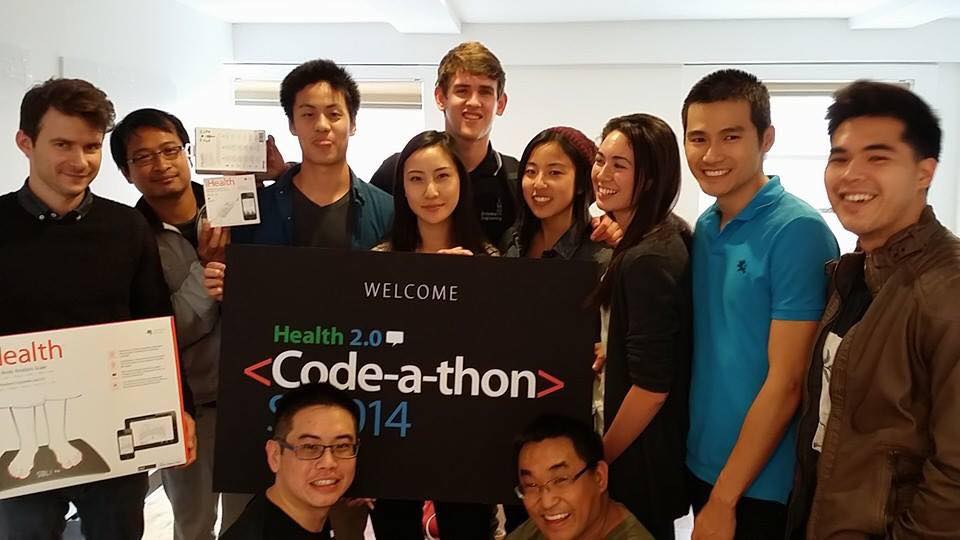 Edge Interns team at Health 2.0 SF Code-a-thon 2014